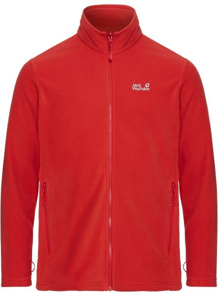 Jack Wolfskin - Taunus 100 Fullzip - Fleecejacke Gr XXL rot