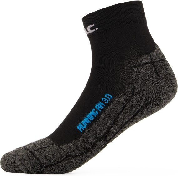 P.A.C. - RN 3.0 Running Light - Laufsocken Gr 40-43 schwarz