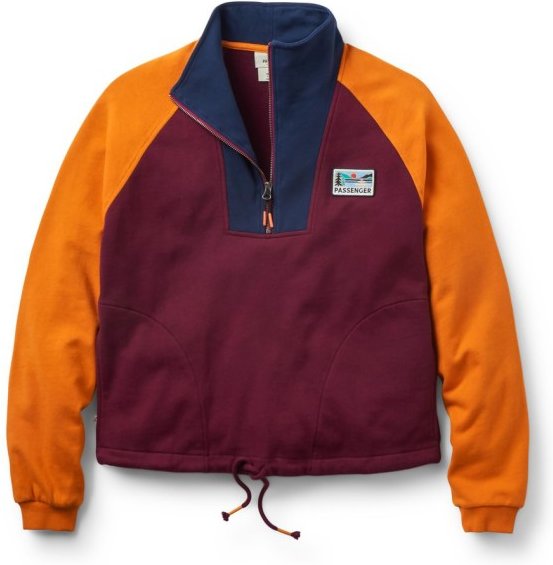 Passenger - Women's Jazz Smock Sweatshirt - Longsleeve Gr S rot