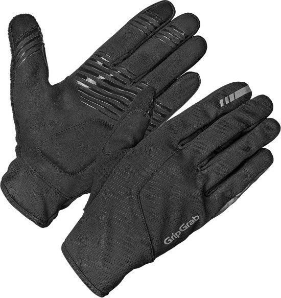 Thumbnail - GripGrab - Hurricane 2 Windproof Spring-Autumn Gloves - Handschuhe Gr S - 8 grau/schwarz