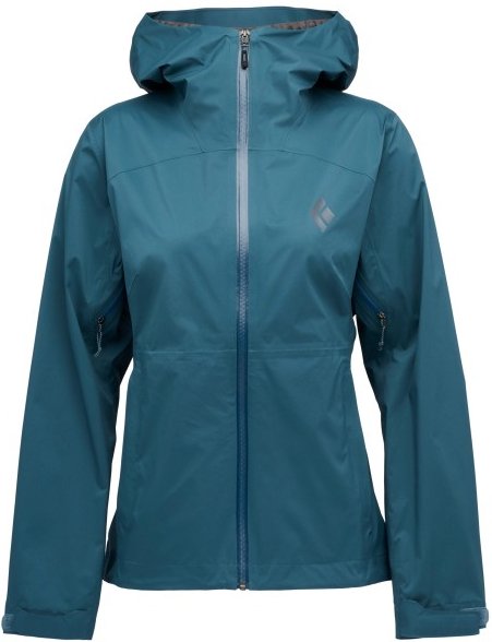 Black Diamond - Women's Fineline Stretch Shell - Regenjacke Gr L blau