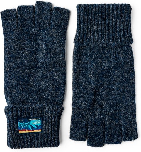 Thumbnail - Hestra - Raggwool Half Finger - Handschuhe Gr 6 blau