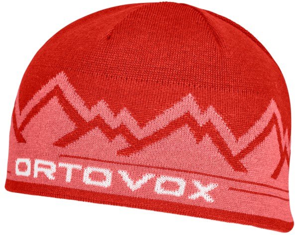 Ortovox - Peak Beanie - Mütze Gr 50-56 cm rot
