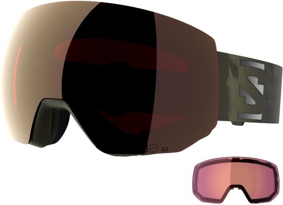 Thumbnail - Salomon - Radium Pro Sigma Cat 3 VLT 12% + Cat 1 VLT 52% - Skibrille schwarz