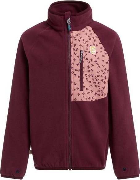 Namuk - Kid's Avan Bio-Fleecejacke Senso - Fleecejacke Gr 140/146 rot