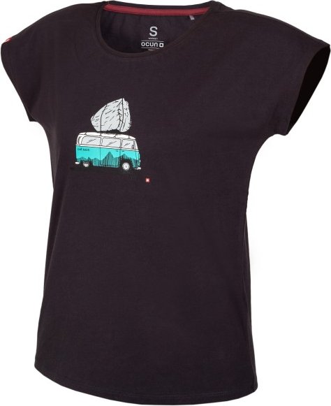 Ocun - Women's Kimo T Bus-Stone - T-Shirt Gr S grau
