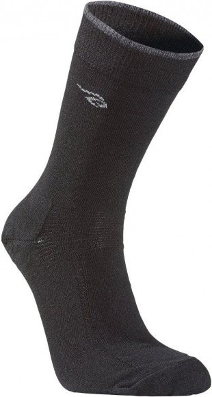Ivanhoe of Sweden - Wool Sock - Merinosocken Gr 43-46 schwarz/grau