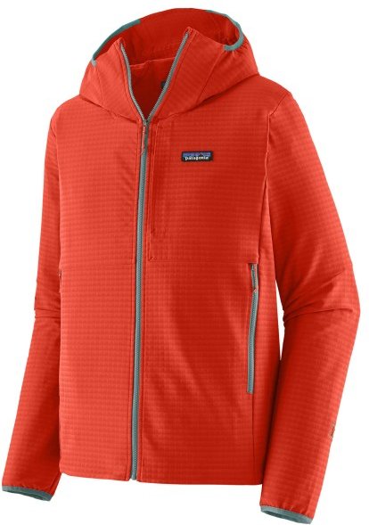 Patagonia - R1 Techface Hoody - Softshelljacke Gr XS rot