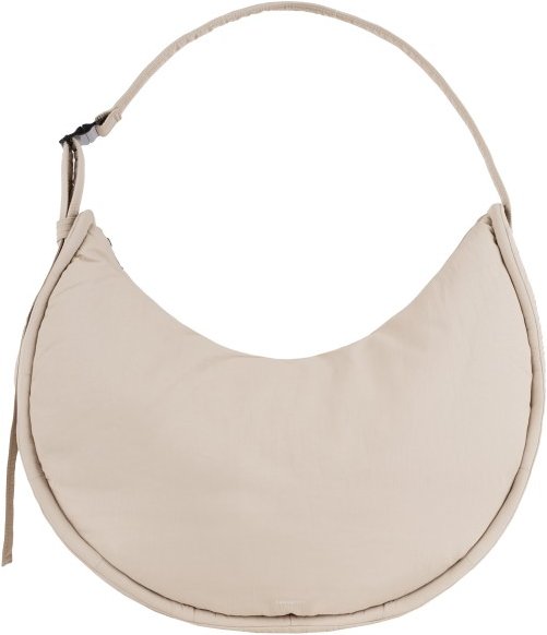 Sandqvist - Curve Halfmoon Bag - Umhängetasche Gr 21 l beige