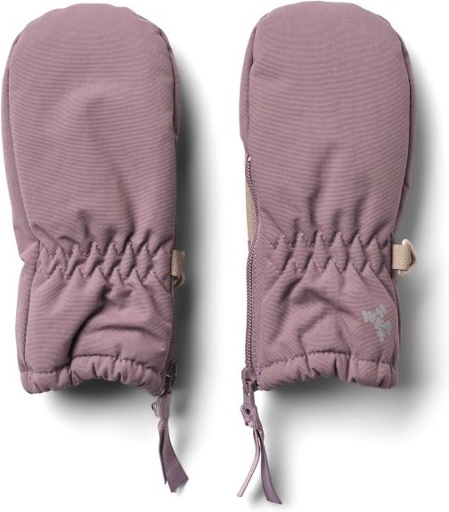 WHEAT - Kid's Fäustlinge mit Reißverschluss Tech - Handschuhe Gr XS - 0-6 Months rosa