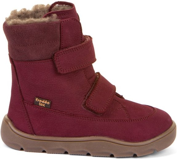 Thumbnail - Froddo - Kid's Zeru Tex Winter Barefoot - Winterschuhe Gr 32 rot