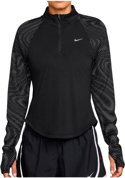 Nike - Women's Tempo Flash Dri-Fit Half-Zip - Laufshirt Gr XS schwarz