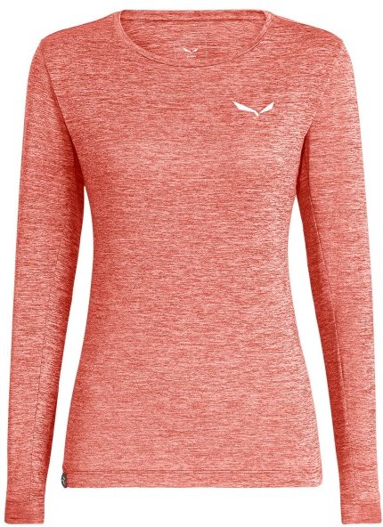 Salewa - Women's Puez Melange Dry L/S Tee - Funktionsshirt Gr 46 rosa