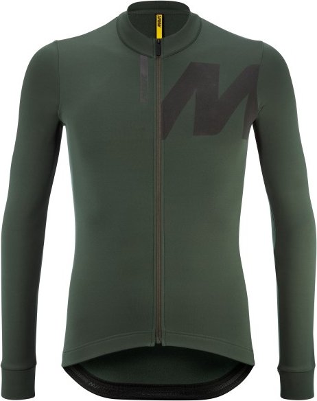 Mavic - Ksyrium Thermo Jersey - Radtrikot Gr XL oliv