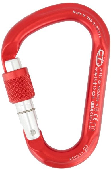 Climbing Technology - Snappy SG - HMS-Karabiner rot