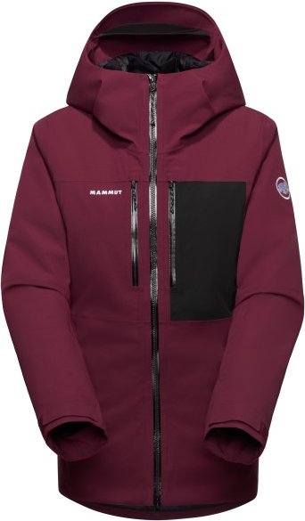 Thumbnail - Mammut - Women's Stoney Hardshell Thermo Hooded Jacket - Skijacke Gr M rot