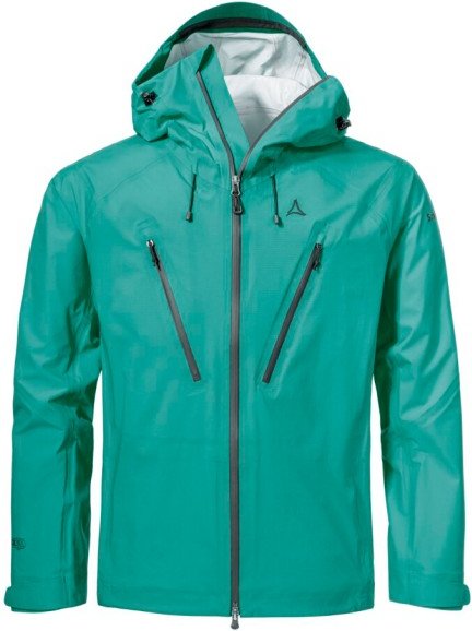 Thumbnail - Schöffel - Jacket Style Blaueis - Regenjacke Gr 52 türkis