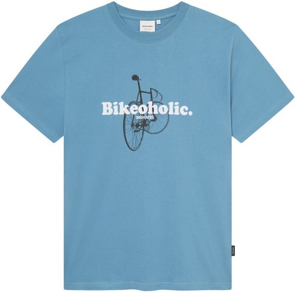 DEDICATED - T-Shirt Stockholm - T-Shirt Gr M blau