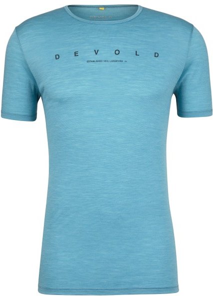 Devold - Active Kerning Tee - Merinoshirt Gr L skyblue