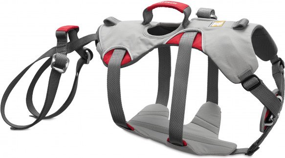 Thumbnail - Ruffwear - Doubleback Harness - Hundegeschirr Gr M cloudburst gray
