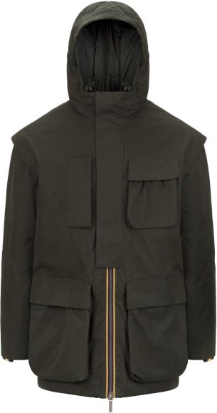 K-Way - Otto Cotton Feel - Parka Gr L schwarz