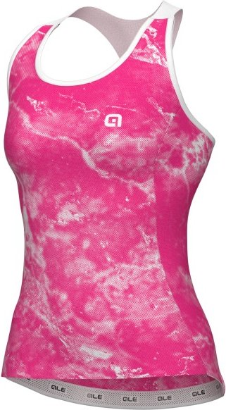 Alé - Women's Pragma Marble Tank Top - Rad Singlet Gr L rosa