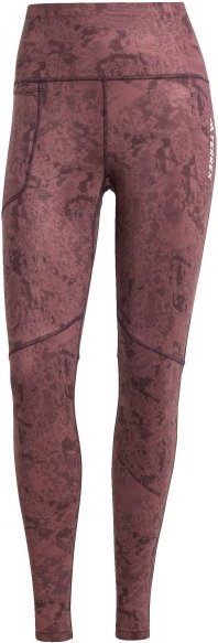 adidas Terrex - Women's Terrex Multi All Over Printed Tights - Lauftights Gr 42 lila