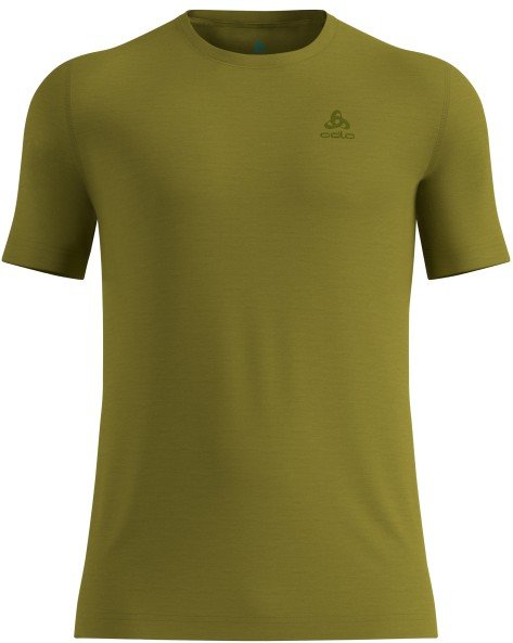 Odlo - Merino 160 Baselayer Crew Neck S/S - Merinounterwäsche Gr M oliv