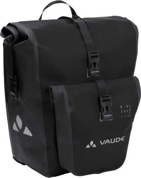 Vaude - Aqua Back Plus (Recycled) - Gepäckträgertasche Gr 2x 25,5 l schwarz