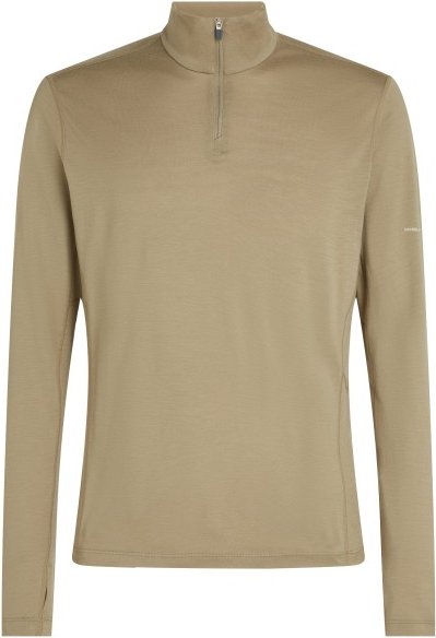 Thumbnail - Icebreaker - 200 Merinofine Ace L/S Half Zip - Merinounterwäsche Gr L beige
