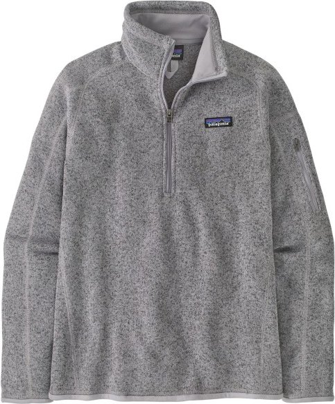 Patagonia - Women's Better Sweater 1/4 Zip - Fleecepullover Gr S grau