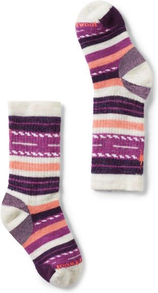 Thumbnail - Smartwool - Kids' Hike Full Cushion Margarita Crew Socks - Multifunktionssocken Gr L lila