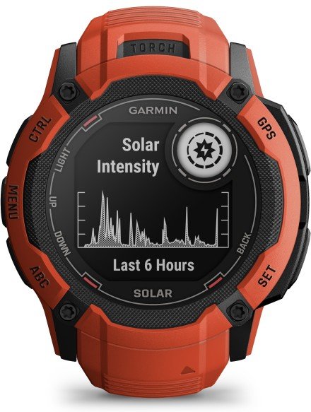 Thumbnail - Garmin - Instinct 2X Solar - Multifunktionsuhr rot