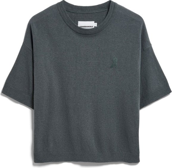 ARMEDANGELS - Women's S Sl Linen Blend Knit Sweater - T-Shirt Gr S blau/grau