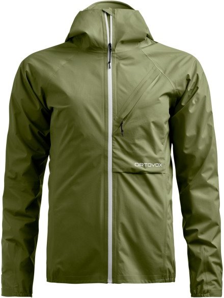 Ortovox - Women's Piz Selva 2.5L Jacket - Regenjacke Gr S oliv