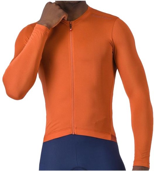Castelli - Espresso 2 L/S Jersey - Radtrikot Gr M bunt