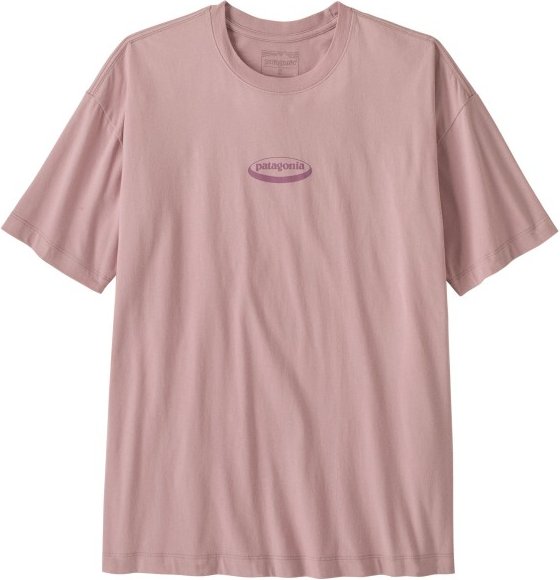Patagonia - Women's 95 Oval Logo Oversized T-Shirt - T-Shirt Gr XS rosa