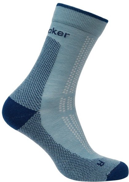 Icebreaker - Merino Hike+ Ultralight Quarter - Wandersocken Gr 39-41,5 blau