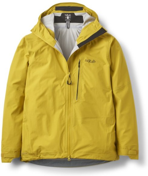 Rab - Firewall Alpine Jacket - Regenjacke Gr M gelb