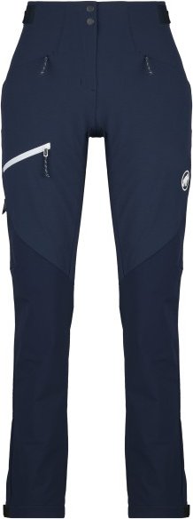 Mammut - Courmayeur SO Pants Women - Tourenhose Gr 44 - Short blau