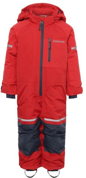 Didriksons - Kid's Falken Coverall - Overall Gr 80 rot