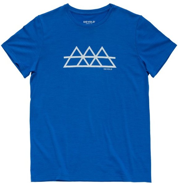 Devold - Classic Triple Tee - Merinoshirt Gr M blau