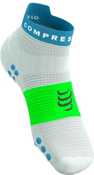 Compressport - Pro Racing Socks V4.0 Run Low - Laufsocken Gr T3 - EU 42-44 grau