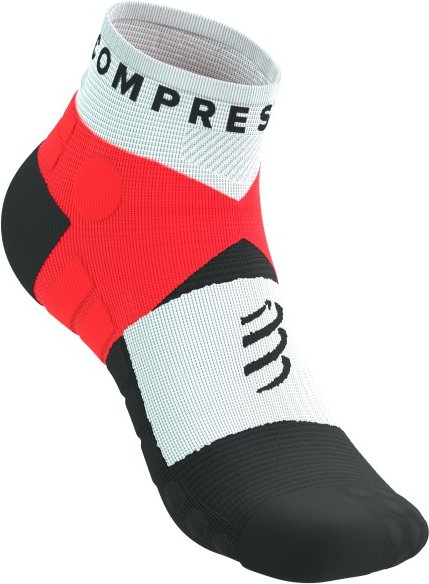 Compressport - Ultra Trail Low Socks - Laufsocken Gr T3 - EU: 42-44 grau