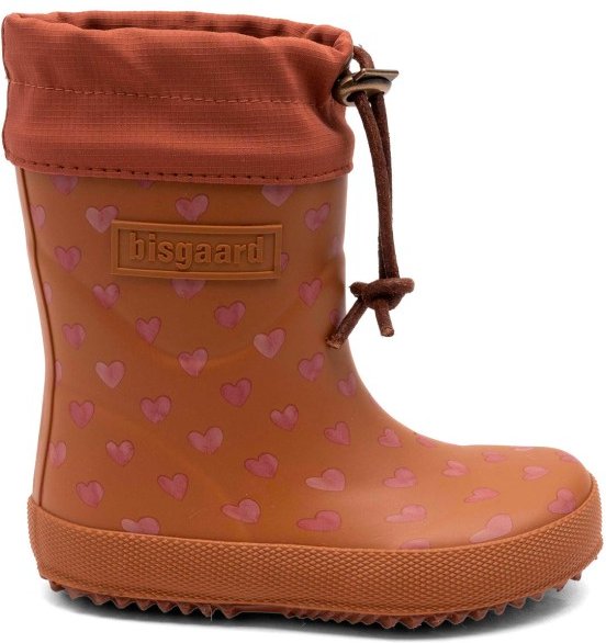 Bisgaard - Kid's Thermo - Gummistiefel Gr 27 braun/rot