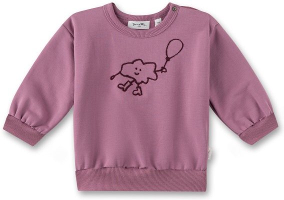 Sanetta - Girl Kid's Sweatshirt Pure LT 1 - Pullover Gr 68 rosa/lila
