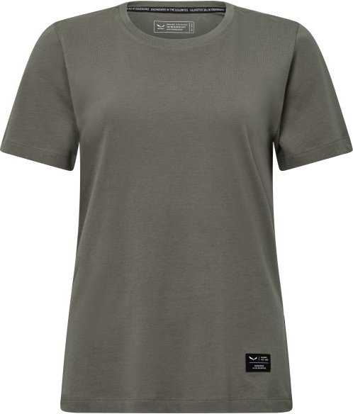 Thumbnail - Salewa - Women's Eagle Logo Patch T-Shirt - T-Shirt Gr 42 grau