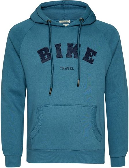 GreenBomb - Bike Travel Trek Hoodie - Hoodie Gr S blau