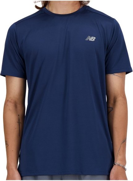 Thumbnail - New Balance - Sport Essentials Run S/S - Laufshirt Gr S blau