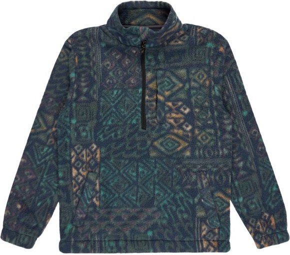 Thumbnail - Billabong - Kid's Boundary Mock - Fleecepullover Gr 140 - S blau